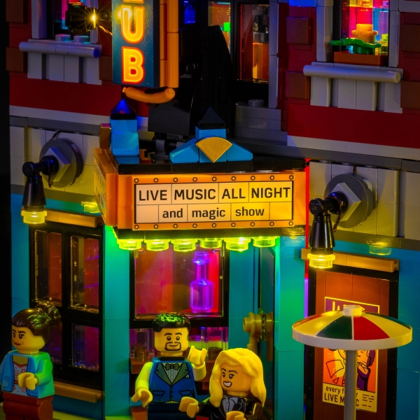 LED-Beleuchtungs-Set für LEGO® Jazz Club #10312